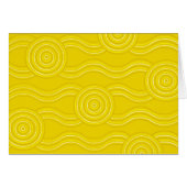 Aboriginal art wattle (Front Horizontal)