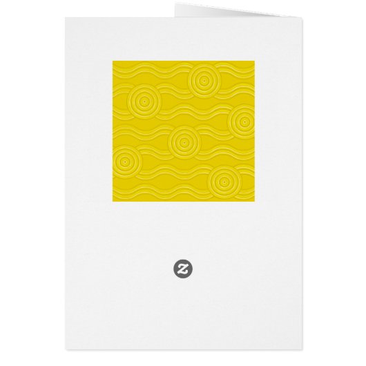 Aboriginal art wattle (Back)