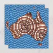 Aboriginal Australia dot painting (Front/Back)