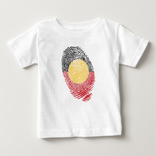 Aboriginal Australia fingerprints  Baby T_Shirt