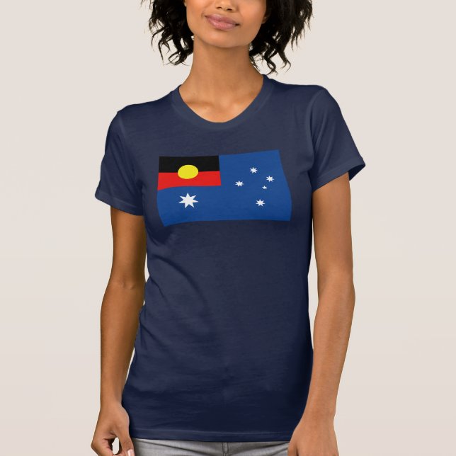 Aboriginal Australia Flag T-Shirt (Front)