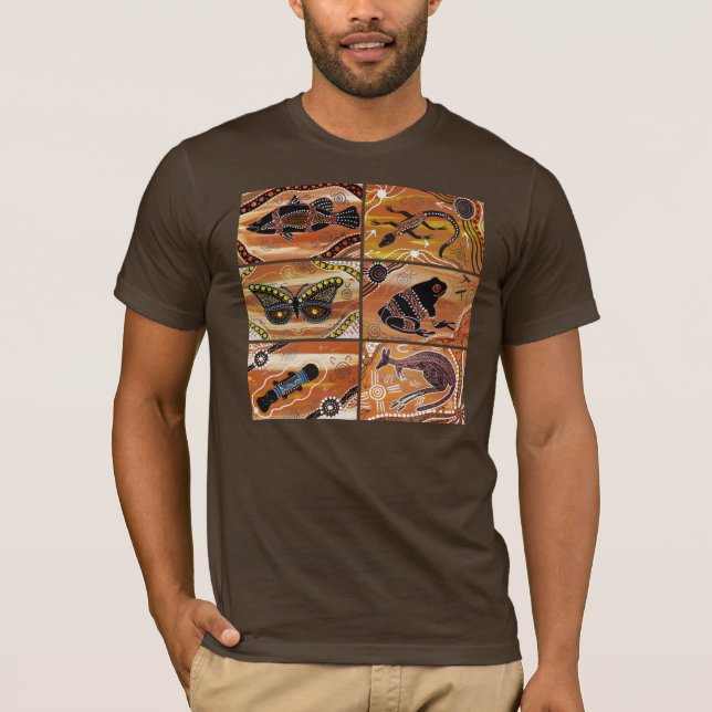 Aboriginal Collage 1 T-Shirt (Front)