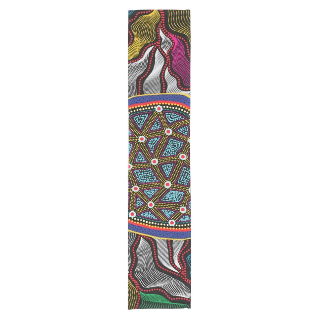 Aboriginal Design-15 Tablecloth (Front)