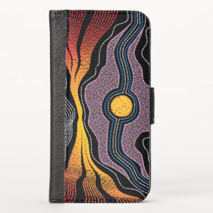 Aboriginal Design-1 Wallet Case