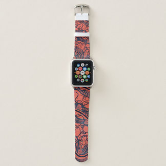 Aboriginal design apple watch band