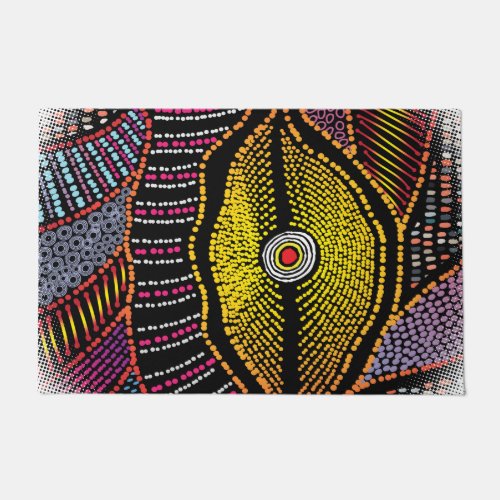 Aboriginal Design One Doormat