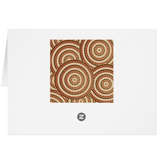 Aboriginal Dot Painting (Back Horizontal)
