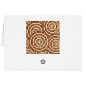 Aboriginal Dot Painting Cards (Back Horizontal)