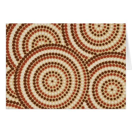 Aboriginal Dot Painting Cards (Front Horizontal)