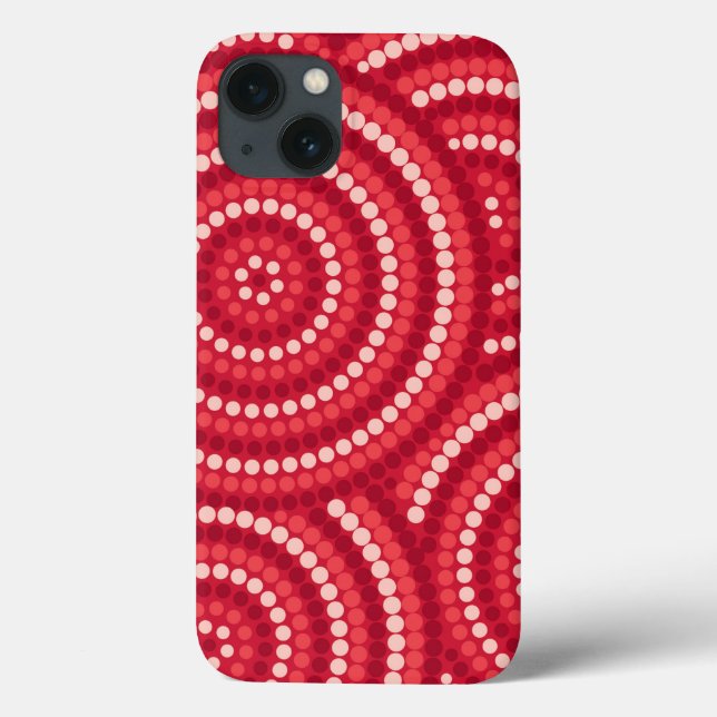 Aboriginal Dot Painting Case-Mate iPhone Case (Back)