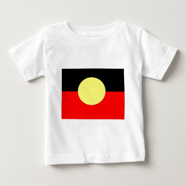 aboriginal-Flag Baby T-Shirt (Front)