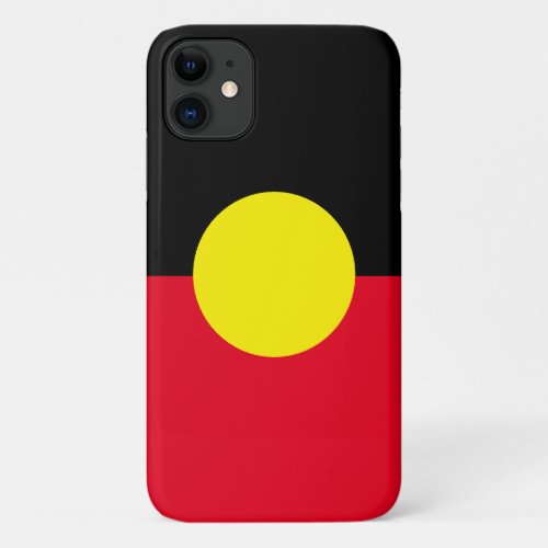 Aboriginal flag phone case