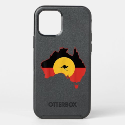 Aboriginal Flag T Shirt Australia Flag Gift for Au OtterBox Symmetry iPhone 12 Pro Case