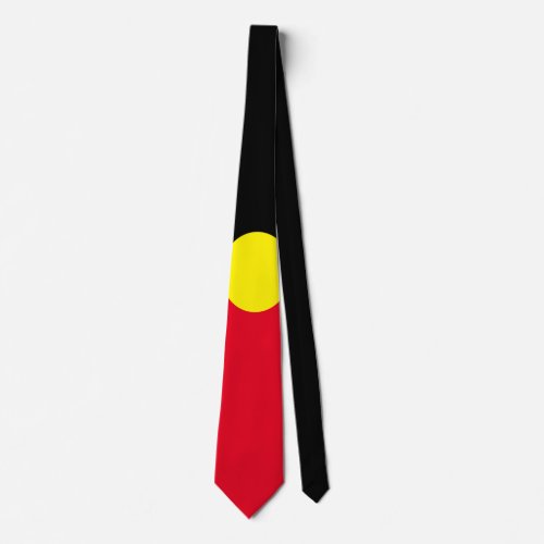 Aboriginal flag tie