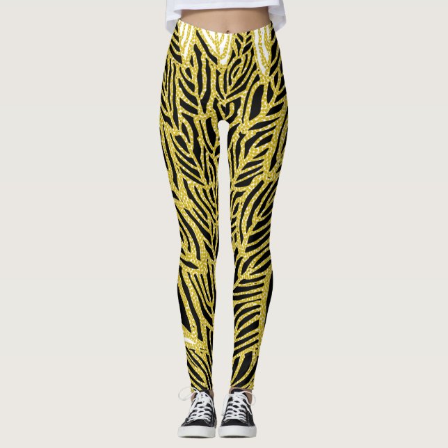 Aboriginal Pattern 14 Leggings (Front)