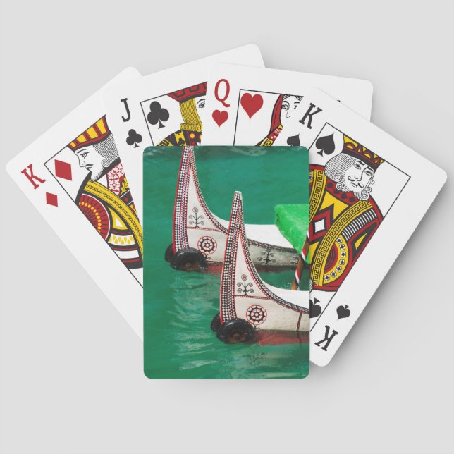 Aboriginal People's Canoe Poker Cards (Back)