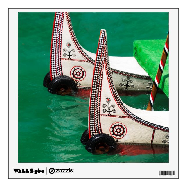 Aboriginal People's Canoe Wall Decal (Front)