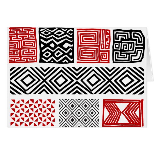 Aboriginal print nº 02 cards (Front Horizontal)