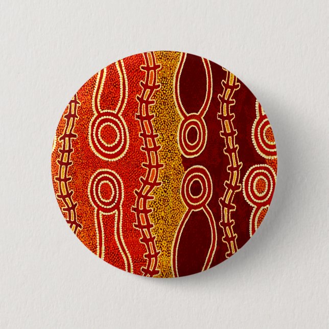 Aboriginal Serpents . Button (Front)