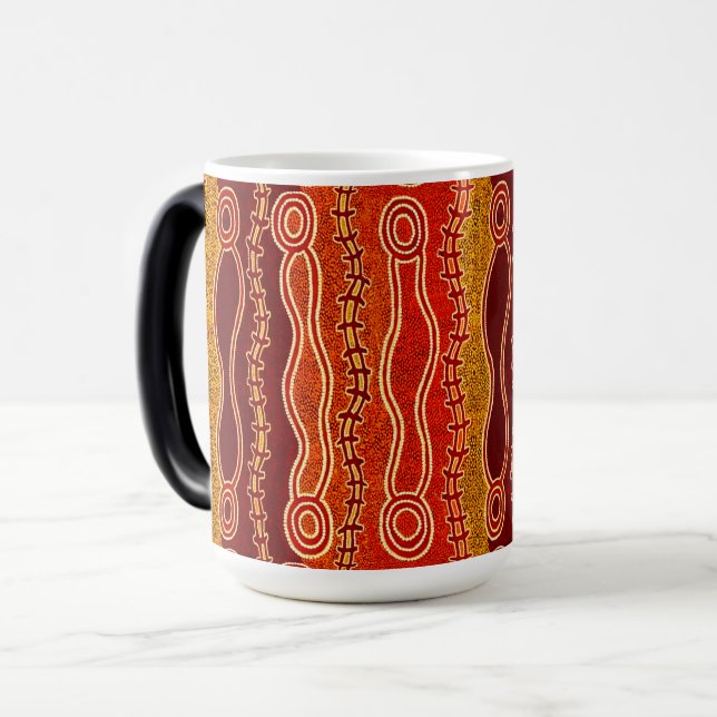 Aboriginal Serpents . Color Morph Mug (Front Left)
