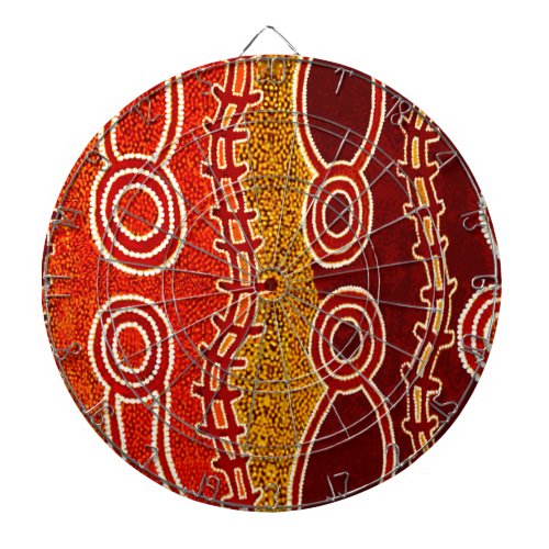 Aboriginal Serpents  Dart Board