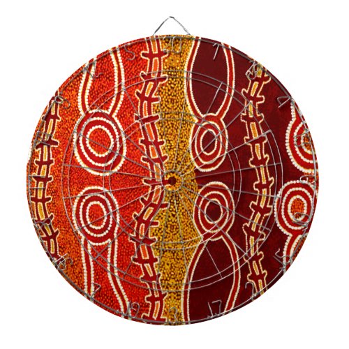 Aboriginal Serpents  Dart Board