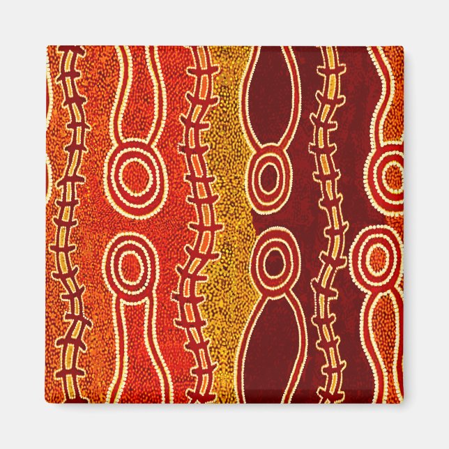 Aboriginal Serpents . Magnet (Front)
