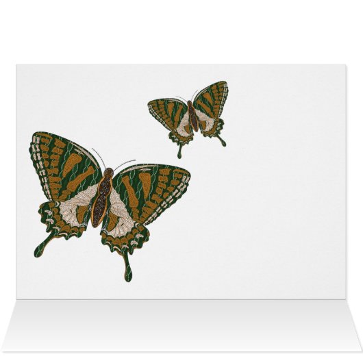 Aboriginal Swallowtail Card (Inside Horizontal (Top))