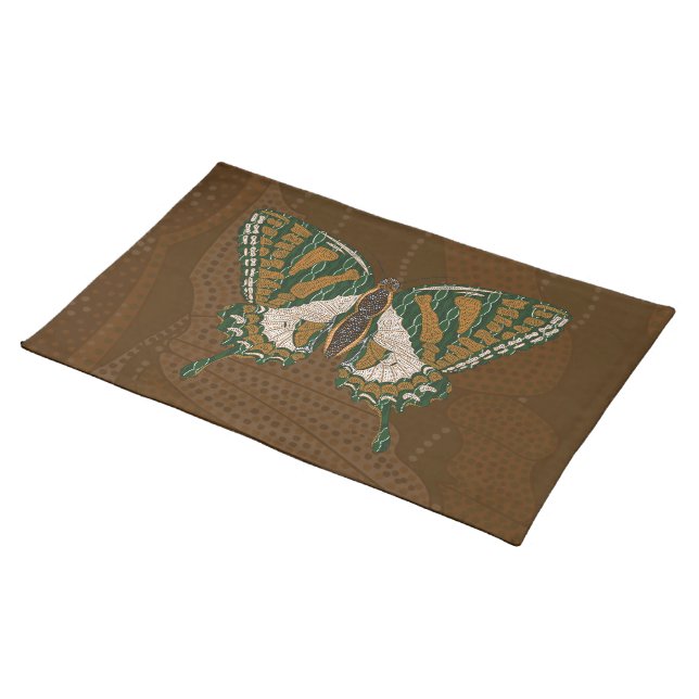 Aboriginal Swallowtail Placemat (On Table)