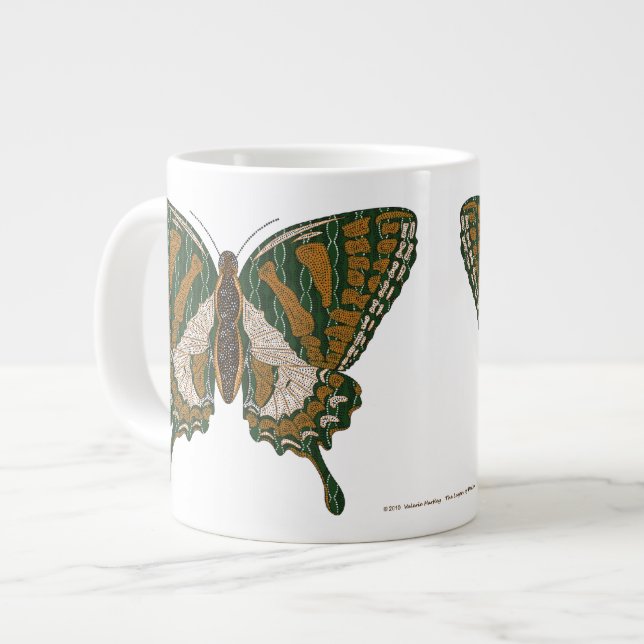 Aboriginal Swallowtail Specialty Mug (Front Left)