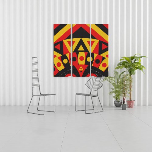 Aboriginal Tribal Triptych