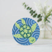 Aboriginal turtle dot painting (Standing Front)