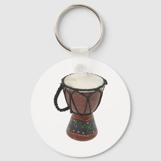AboriginalDrum083109 Keychain (Front)