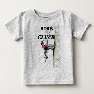 Aborist Tree surgeon Birthday present gift. Baby T-Shirt