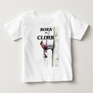 Aborist Tree surgeon Birthday present gift. Baby T-Shirt