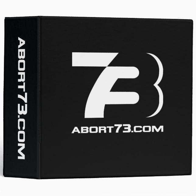 Abort73.com / 73-Logo Binder (Front/Spine)