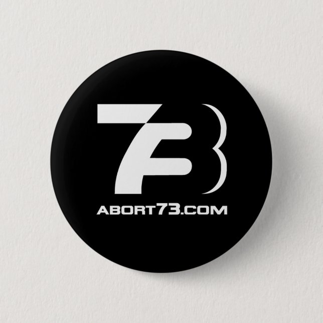 Abort73.com / 73-Logo Button (Front)