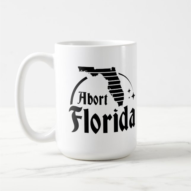 Abort Florida Coffee Mug (Left)