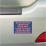 Abortion Restriction Fact Pro-Choice Car Magnet