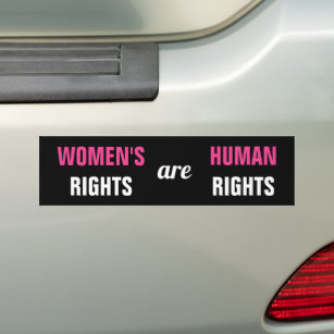 Abortion Rights Feminist Women Roe v Wade Bumper Sticker