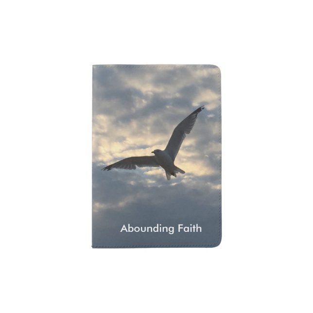 Abounding Faith Bird - Passport Holder (Front)