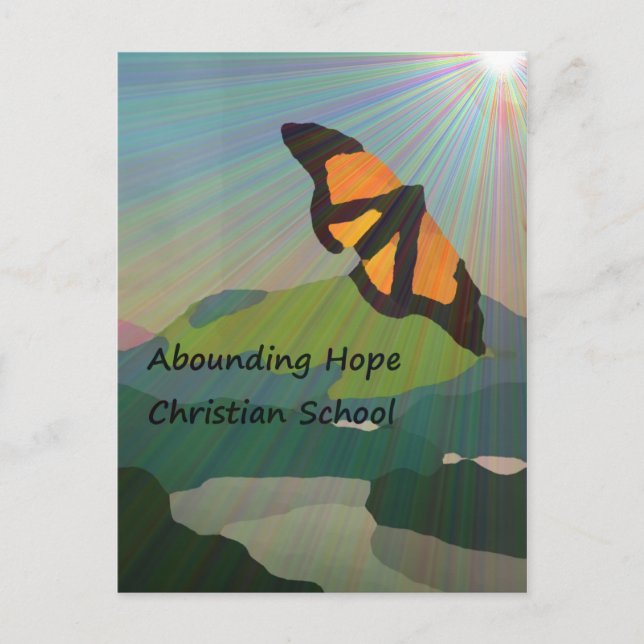 Abounding Hope Christian School Postcard (Front)