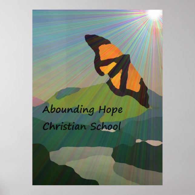 Abounding Hope Christian School Poster (Front)