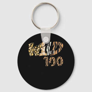 About 100 Days Of School Paraprofessional Keychain