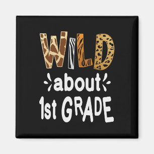 About 1st Grade Welcome Back To School First Day O Magnet