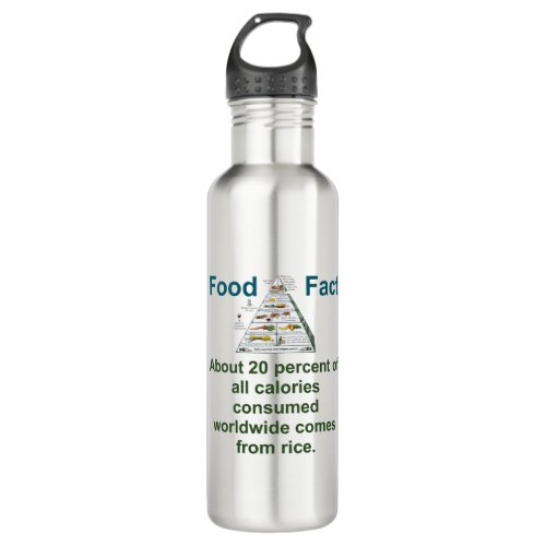 About 20 Percent Of Al Calories Consumed _ Food Fa Stainless Steel Water Bottle