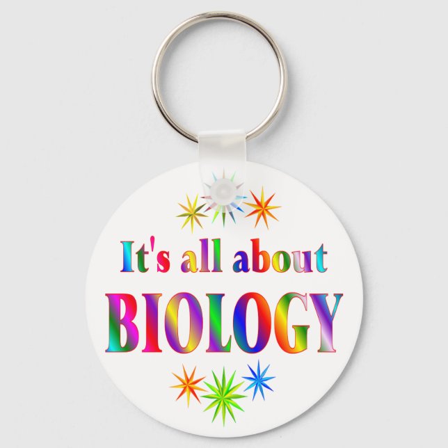About Biology Keychain (Front)