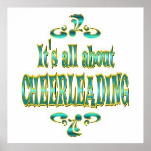 ABOUT CHEERLEADING POSTER