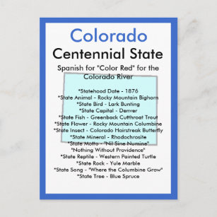About Colorado Postcard