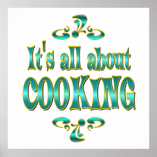 ABOUT COOKING POSTER (Front)